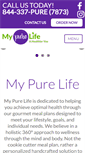 Mobile Screenshot of mypurelife.com